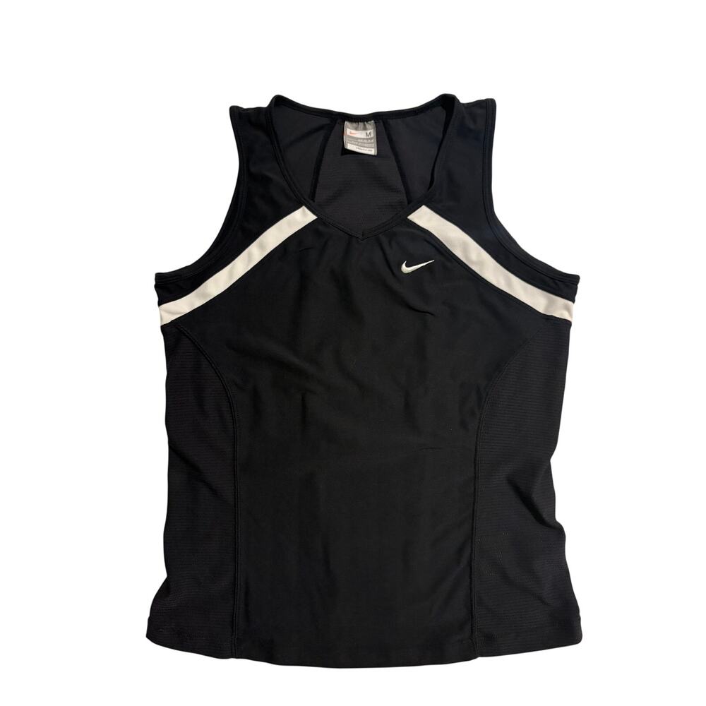 Nike Dri-FIT Black Racerback Athletic Tank Top M